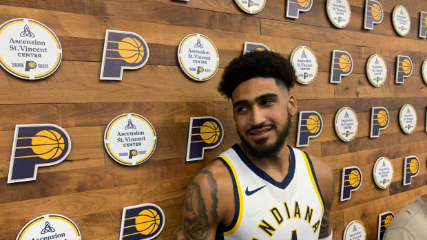 Indiana Pacers forward Obi Toppin